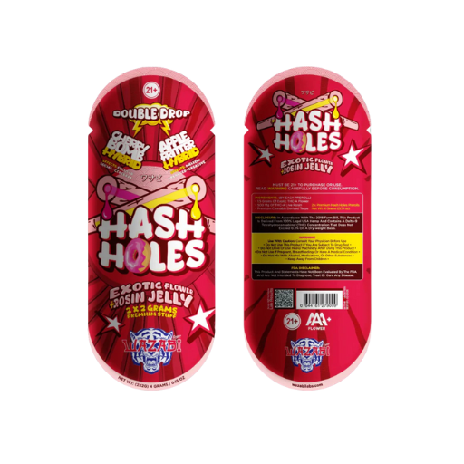 Wazabi Double Drop Hash Holes 2G Pre Roll 2pk/10CT - Image 10