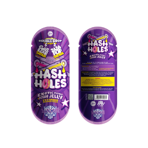 Wazabi Double Drop Hash Holes 2G Pre Roll 2pk/10CT - Image 9