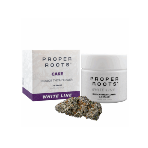 Proper Roots 3.5G Flower White Line Jar - Image 16