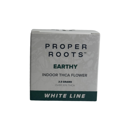 Proper Roots 3.5G Flower White Line Jar - Image 11