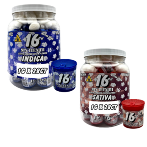 Sixteenth 1g Flower Jar (28ct)