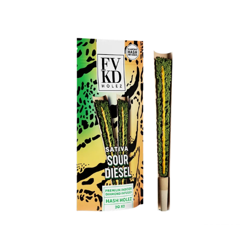 FVKD Holez Diamond Infused Pre Rolls 10Pk - Image 4