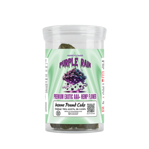 Purple Rain 3.5g Flower Jar - Image 9