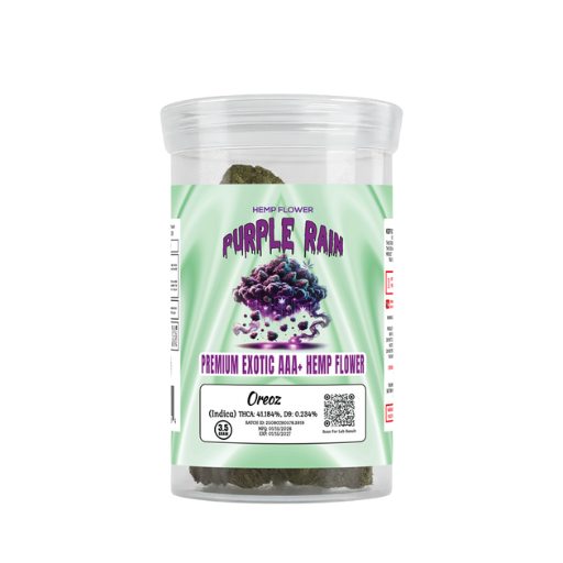 Purple Rain 3.5g Flower Jar - Image 5