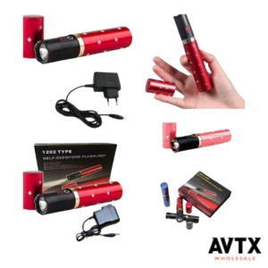 Stun Gun 1202 Self Defensive Flash Light