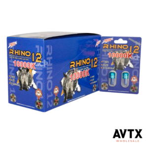 Rhino12 10000k 2ct Capsule Display