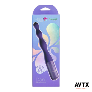 Maia Vibe Lite Dani 7" Anal Bead Set of 10 Vibration Levels