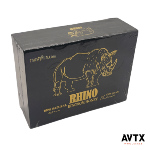 Rhino Kingdom Honey 12 Pouch Display