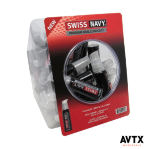 Swiss Navy Anal Silicon Based Lubricant 1 Oz 50ct Fishbowl