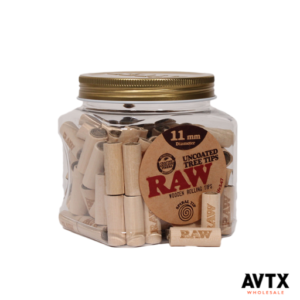 Raw Uncoated Tree Tips Jar