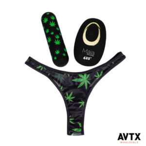 Maia Date Night 420 Bullet Remote Vibrator with Panty
