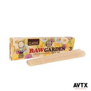 Raw Classic Garden King Size Cones Display