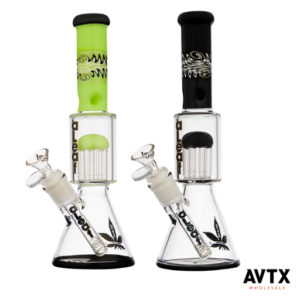 WP 10" Straight Tube Wig Wag Beaker