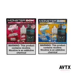 Monster 80K Pod Monster 5pk Disposable Display Texas