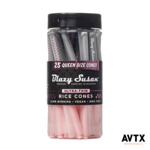 Blazy Susan Queen Size Ultra Thin Rice Cone Jar (25Ct)
