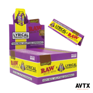Raw Lyrical Lemonade Grape King Size Wide Paper 32ct/50pk