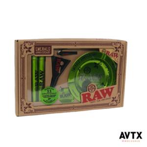 Raw 20th Anniversary Emerald Gift Set