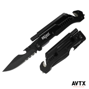 Tactical 9 Rescue Outdoor Spring Folding Knife