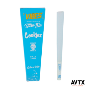 Vibes X Cookies King Size Slim Blue Cones