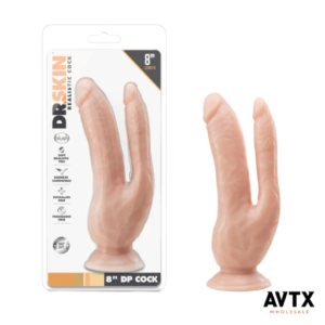 Blush Dr.Skin Cock Vibe Double Dildo Vibrator