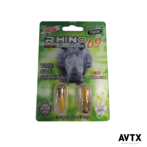 Rhino69 6000 Platinum 1ct Capsule Display