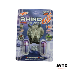 Rhino69 500 Plus Power 1ct Capsule Display